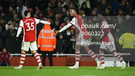 Arsenal v Southampton, London, UK - 11 December 2021.
