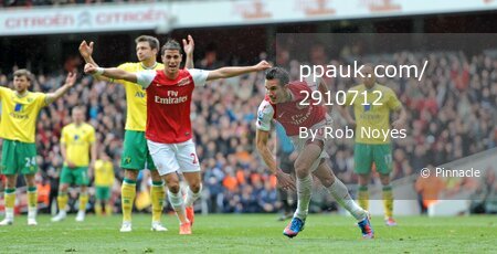 Arsenal v Norwich  050512