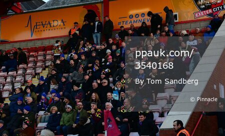 Exeter City v Carlisle United, Exeter, UK - 6 Jan 2024